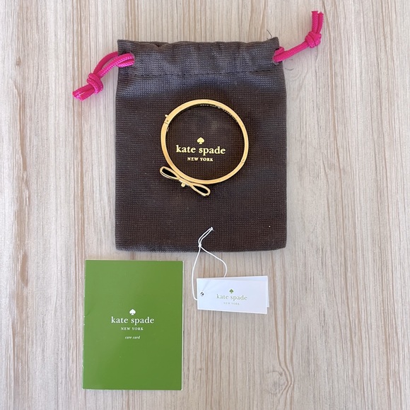 KATE SPADE | Perfectly Placed Hinged Bow Bangle - Picture 2 of 10